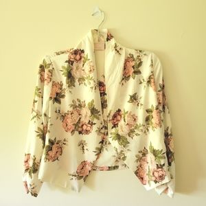 LoveTree floral contemporary blazer Size Large